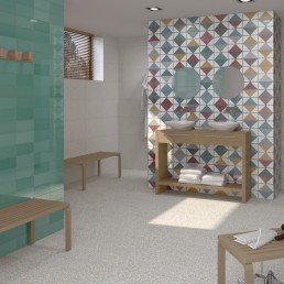 200 x 100 Corso Turquesa