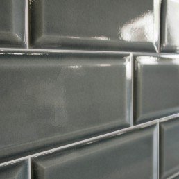200 x 100 Craquele Bevel Smoke