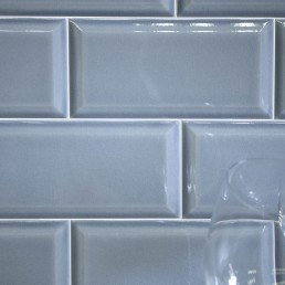 200 x 100 Craquele Bevel Marine
