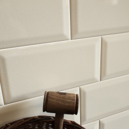 200 x 100 Craquele Bevel Ivory