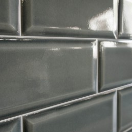 200 x 100 Craquele Bevel Smoke