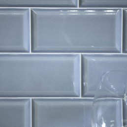 200 x 100 Craquele Bevel Marine