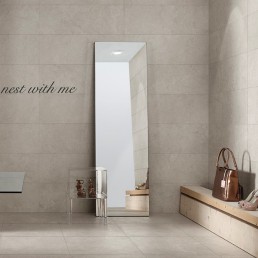 Nest Grey Concrete Effect Ceramic Tile